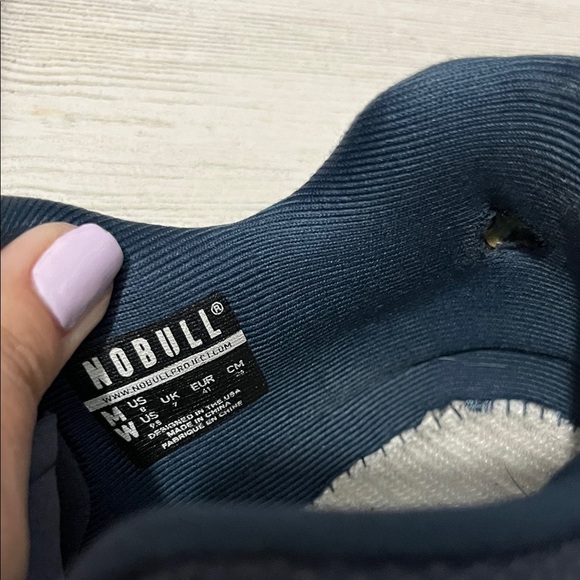 NOBULL Dark Blue Sneakers Men 8 Women’s 9.5 - Picture 10 of 10